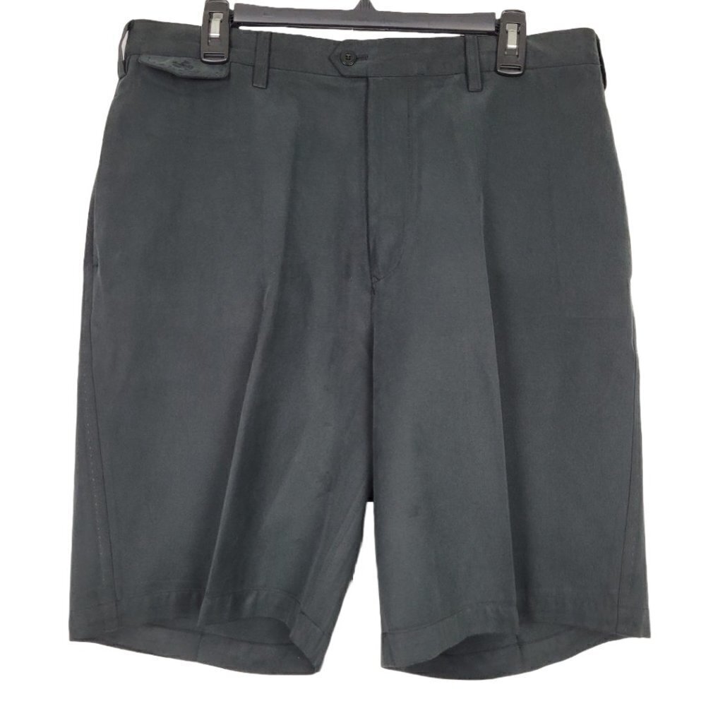 Nat Nast 53% Silk/47% Cotton Blend Short Black 34